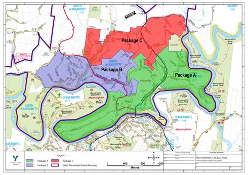 Launching Place sewerage project map